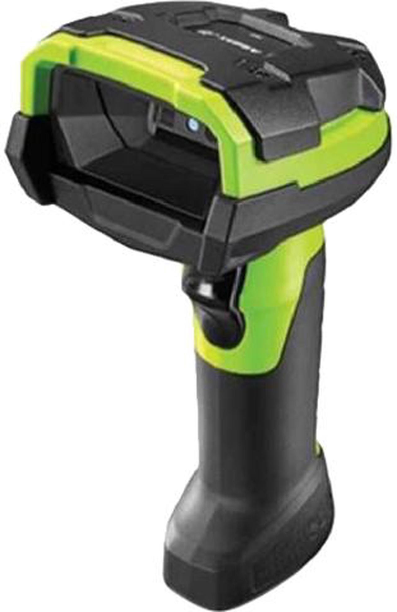 Zebra DS3608-DP Corded Ultra Rugged 1D/2D Barcode Scanner, Vibration Motor, Industrial Green (Scanner Only) - DS3608-DP20CC3VTNA