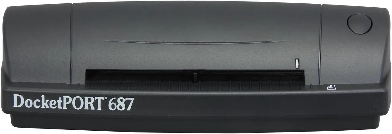Alt view image 3 of 6 - Ambir DocketPort 687 DP687 48-bit internal color, outputs 24-bit true color, 8-bit grayscale & 1-bit B&W CMOS CIS (Contact Image Sensor) Duplex 600 dpi Optical Scanners - Specialized