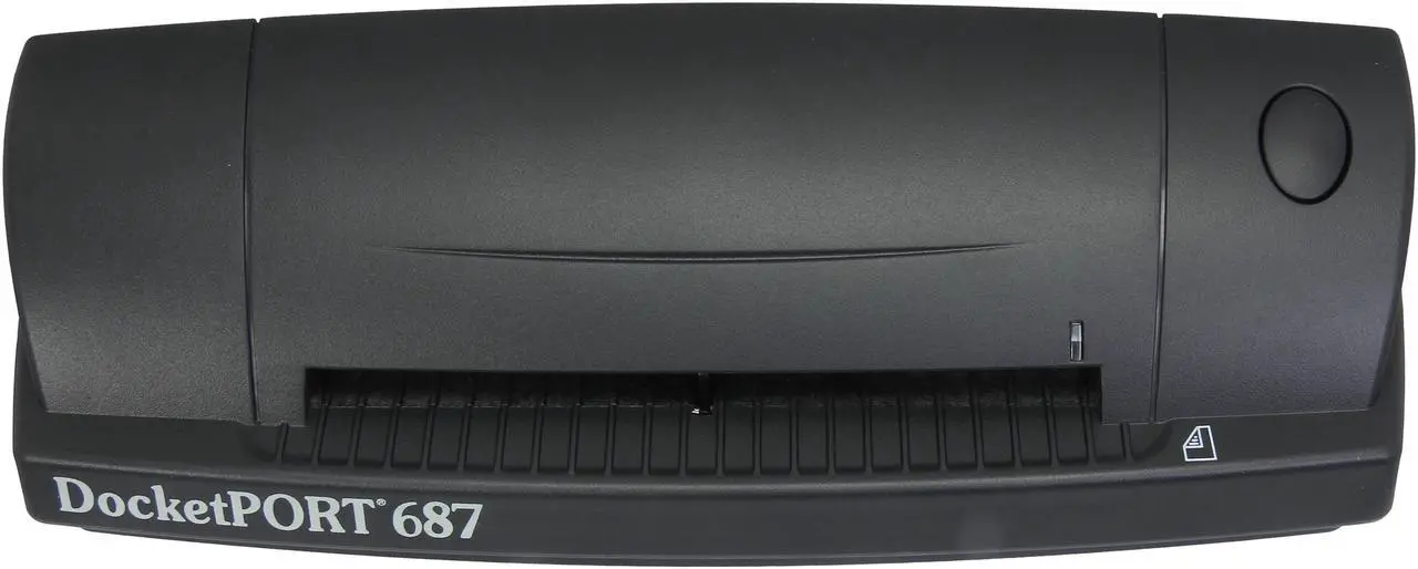 Alt view image 6 of 6 - Ambir DocketPort 687 DP687 48-bit internal color, outputs 24-bit true color, 8-bit grayscale & 1-bit B&W CMOS CIS (Contact Image Sensor) Duplex 600 dpi Optical Scanners - Specialized