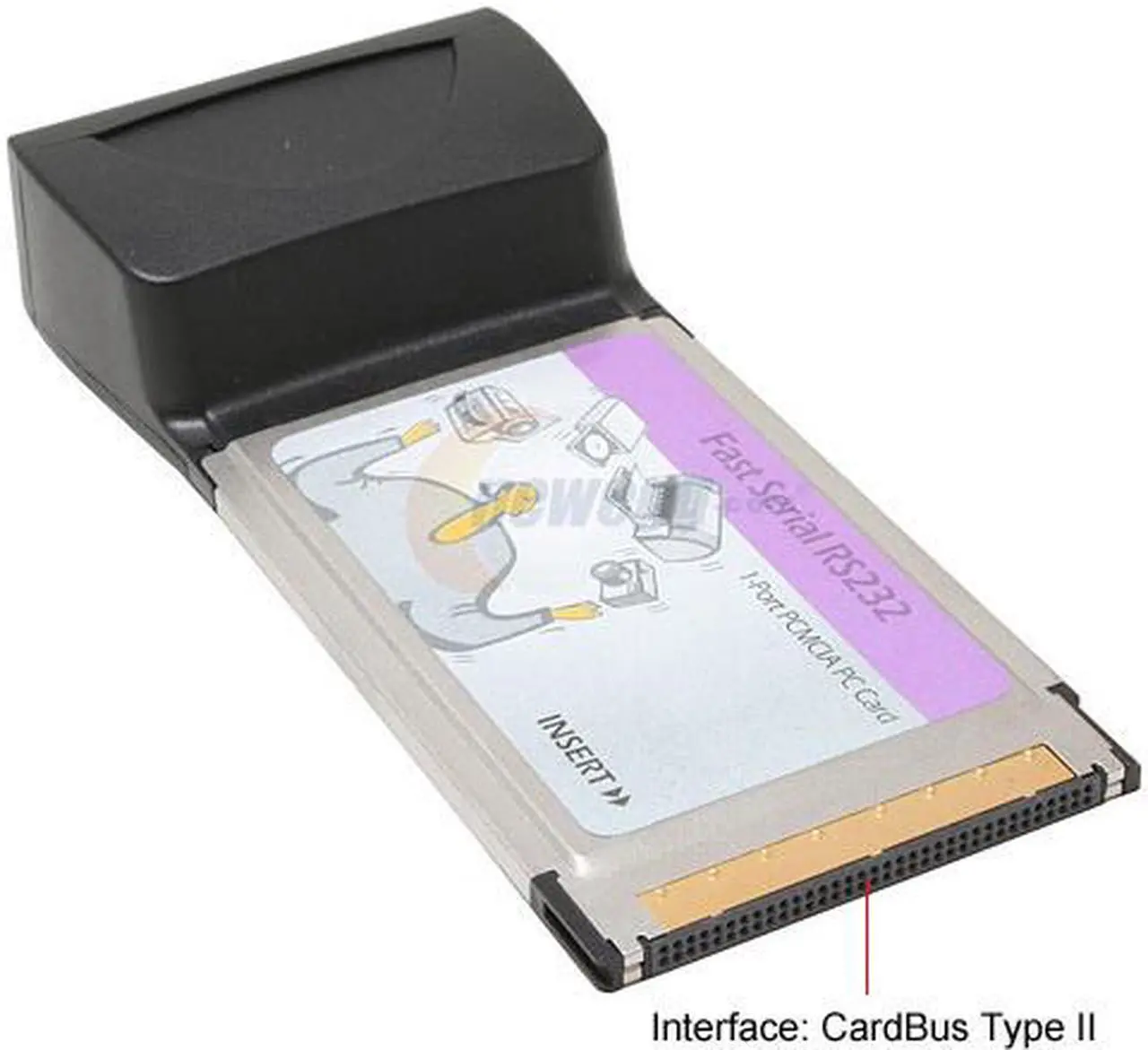 Alt view image 3 of 5 - Koutech IO-CBS121 Serial Ports PCMCIA Card One 9-pin RS-232 Serial port