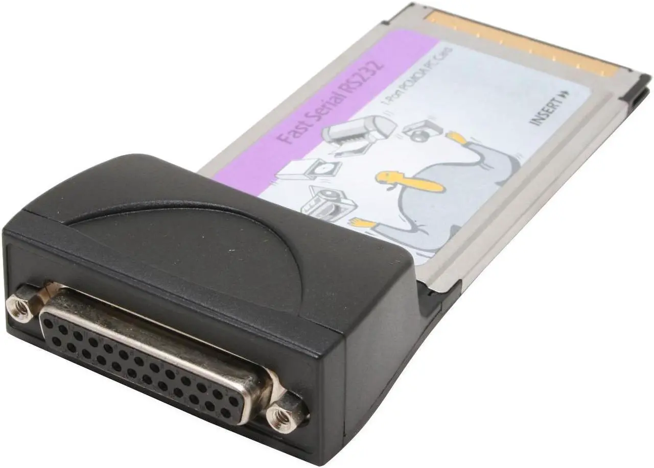 Main image of Koutech IO-CBS121 Serial Ports PCMCIA Card One 9-pin RS-232 Serial port