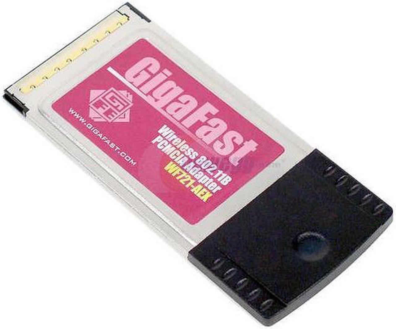 Alt view image 2 of 4 - GIGAFAST WF721-AEX 802.11b Wireless LAN PCMCIA Card