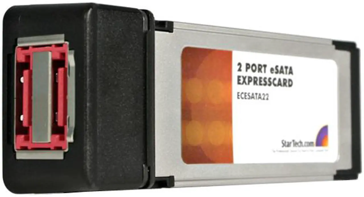 Main image of StarTech ECESATA22 2 Port ExpressCard eSATA Controller Adapter Card