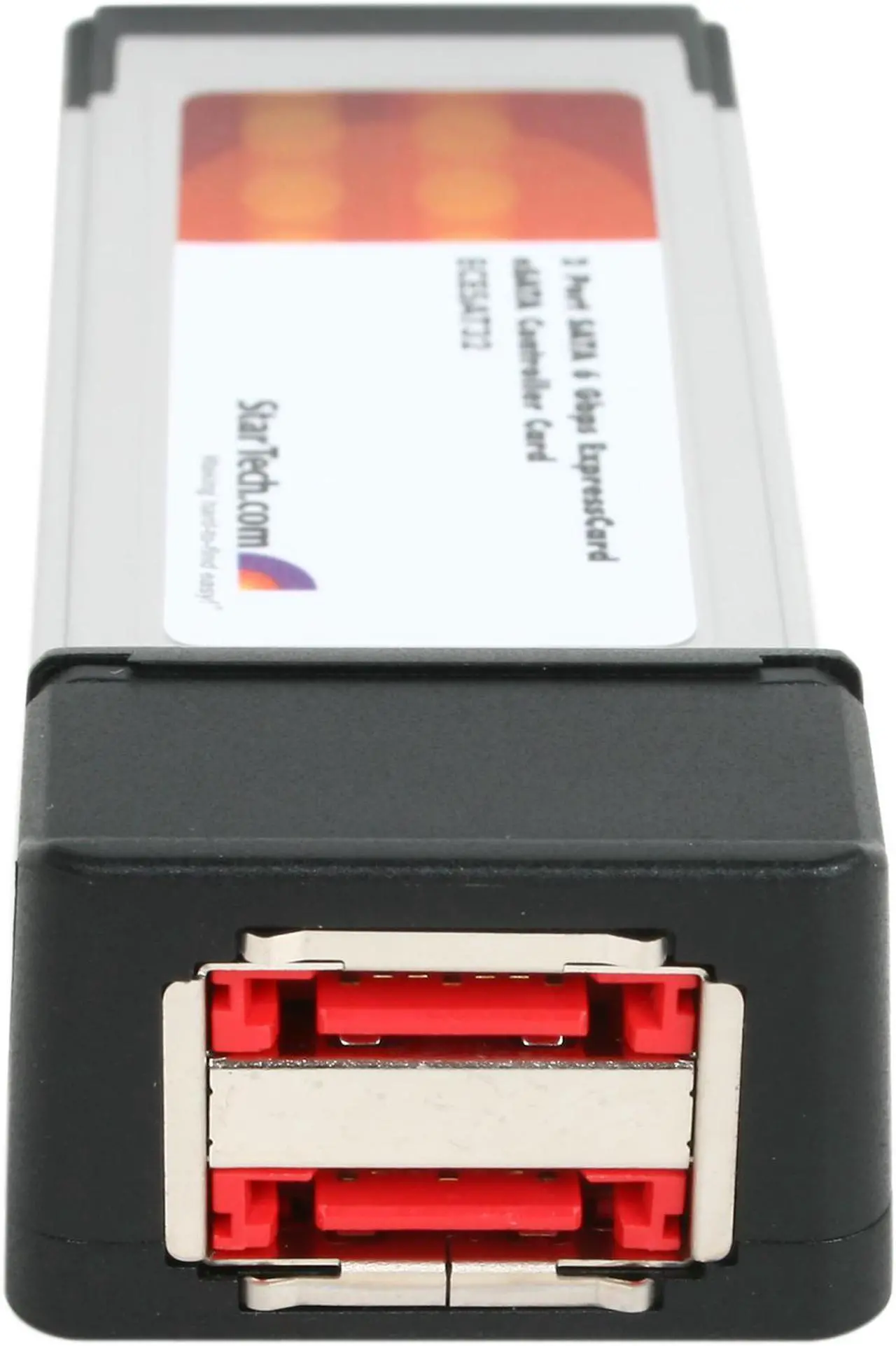 Alt view image 4 of 5 - StarTech  ECESAT32  2 Port SATA 6 Gbps ExpressCard eSATA Controller Card