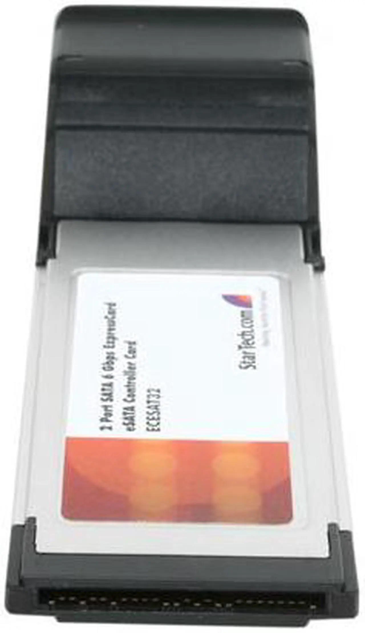 Alt view image 5 of 5 - StarTech  ECESAT32  2 Port SATA 6 Gbps ExpressCard eSATA Controller Card