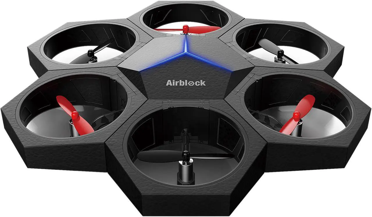 Main image of Makeblock Airblock Multi-form Drone 99808, Free APP, Programmable Toys for Kids, Easily Assemble Drone, Hovercraft, Vehicle and More