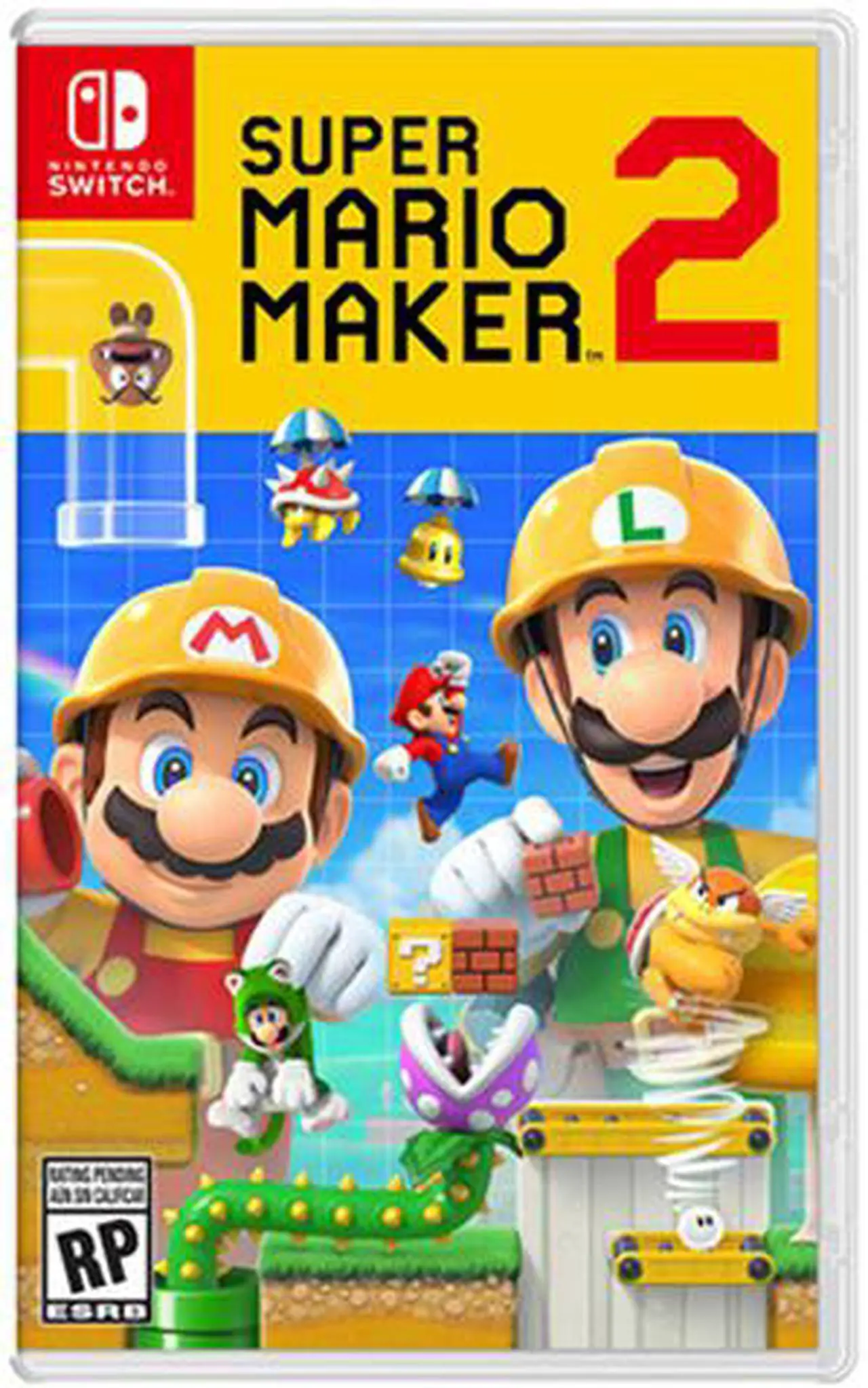 Alt view image 9 of 9 - Super Mario Maker 2 + Yoshi's Crafted World - Two Game Bundle - Nintendo Switch