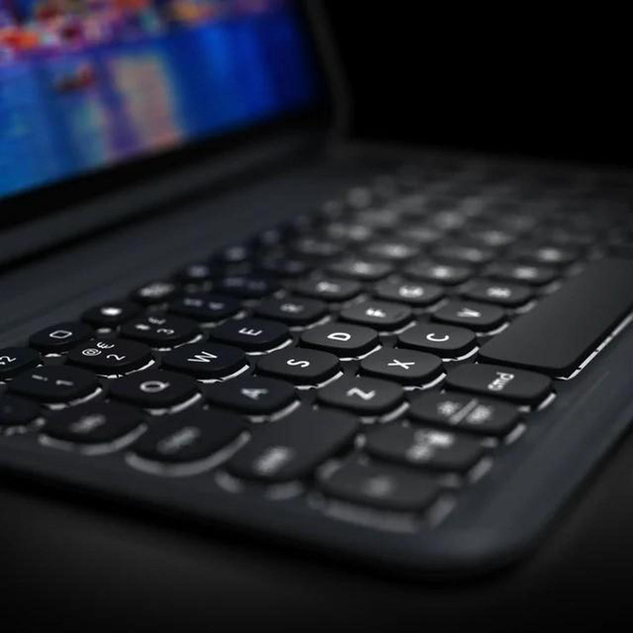 Alt view image 5 of 6 - ZAGG Pro Keys Detachable Case and Wireless Keyboard for Apple iPad Gen 9, 8, 7, iPad Pro 10.2", Multi-Device Bluetooth Pairing, Backlit Laptop-Style Keys, Apple Pencil Holder, Lightweight Design