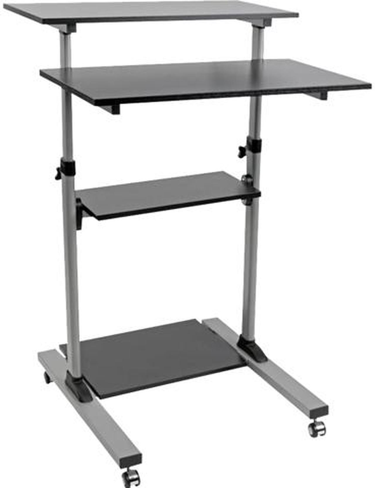 Main image of Tripp Lite WWSSRC Rolling Standing Desk/Workstation on Wheels, Height Adjustable