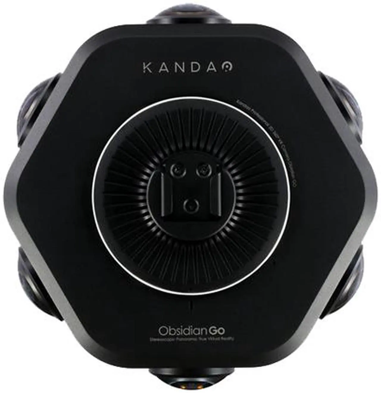 Alt view image 8 of 16 - Kandao Camera Obsidian Go 8K 360 degrees 3D VR camera Bluetooth remote Black
