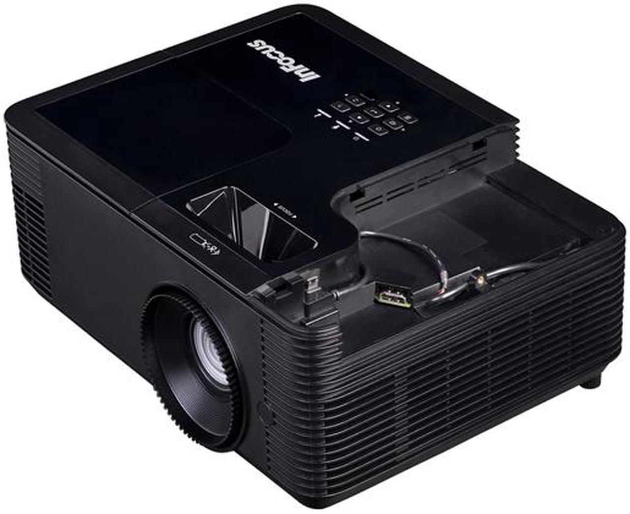 Alt view image 5 of 7 - InFocus IN2136 DLP WXGA 4500 Lumens, 1.3X Zoom, 3X HDMI, VGA, 3D and Wi-Fi Ready TechStation Projector