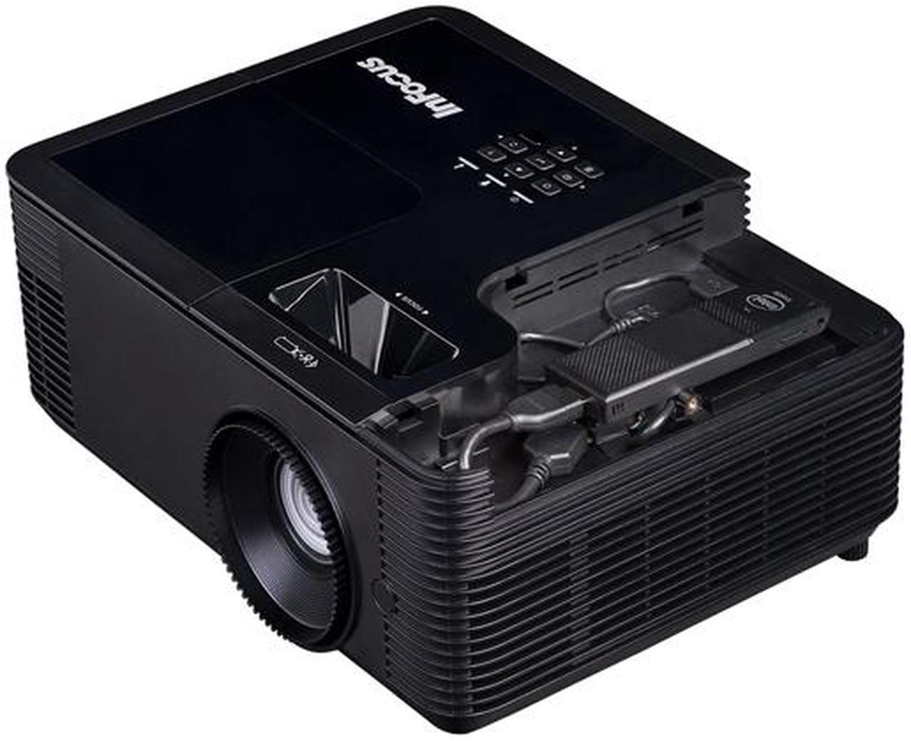 Alt view image 6 of 7 - InFocus IN2136 DLP WXGA 4500 Lumens, 1.3X Zoom, 3X HDMI, VGA, 3D and Wi-Fi Ready TechStation Projector