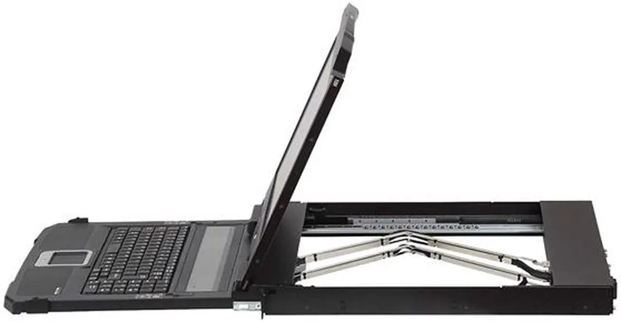Alt view image 2 of 3 - 19 wide Screen Short depth Full HD LCD console support DVI, HDMI, VGA