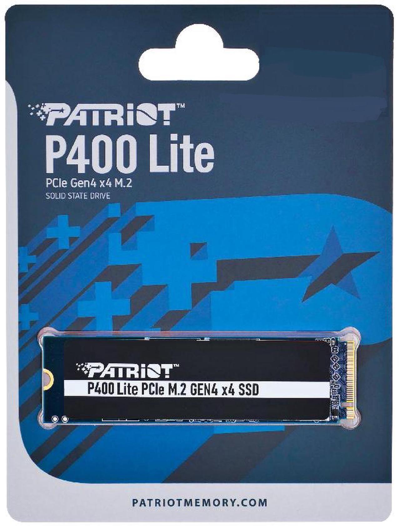 Alt view image 7 of 7 - Patriot P400 Lite M.2 PCIe Gen 4 x4 1TB SSD, Solid State Drive - P400LP1KGM28H Up to 3,500MB/s