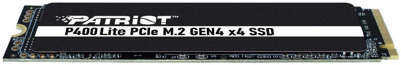 Alt view image 2 of 7 - Patriot P400 Lite M.2 PCIe Gen 4 x4 1TB SSD, Solid State Drive - P400LP1KGM28H Up to 3,500MB/s