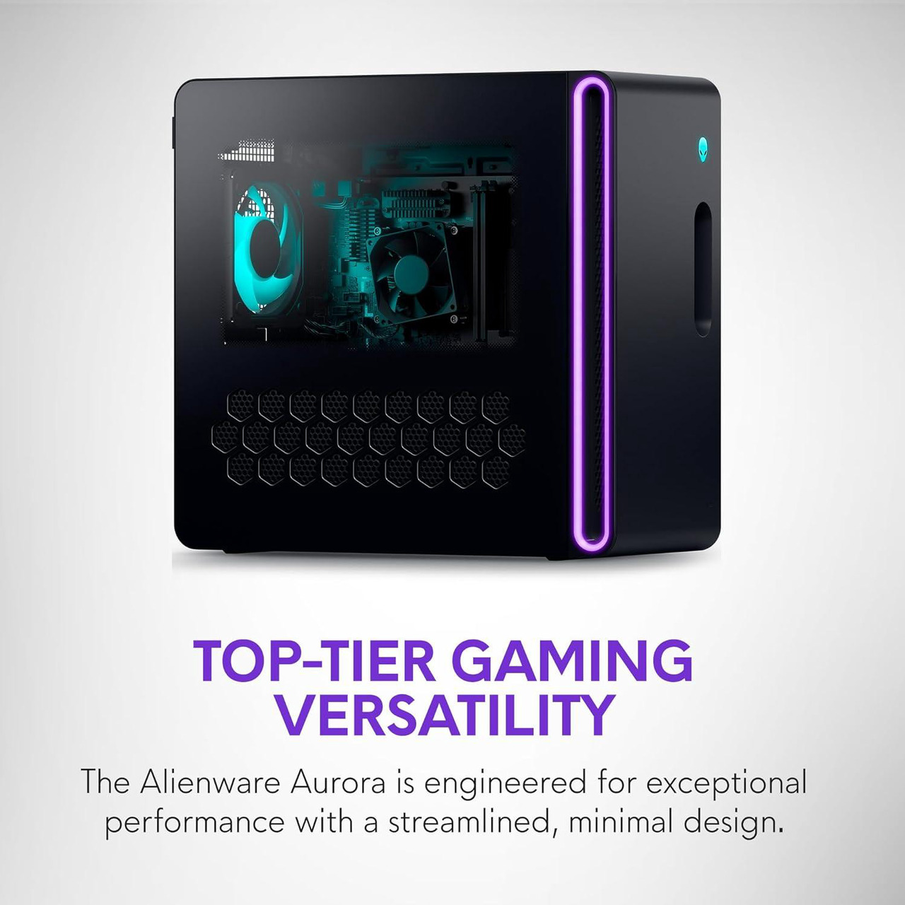 Open Box: Alienware - Aurora Gaming Desktop - Intel Core Ultra 7 265F 2025 - 32GB Memory - NVIDIA GeForce RTX 5060 Ti 8GB - 1TB Storage - Black - Newegg.com - Open Box condition - Image 17
