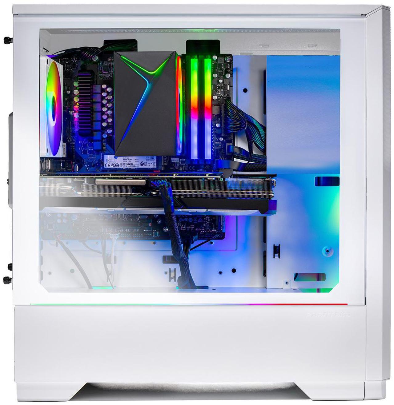Alt view image 3 of 6 - Skytech Eclipse Lite Gaming PC Desktop, Ryzen 7 9700X 3.8 GHz (5.5GHz Turbo Boost), NVIDIA RTX 4060 8GB GDDR6, X670 Motherboard, 1TB SSD, 32GB DDR5 6000, 650W GOLD, Wi-Fi, Win 11 Home