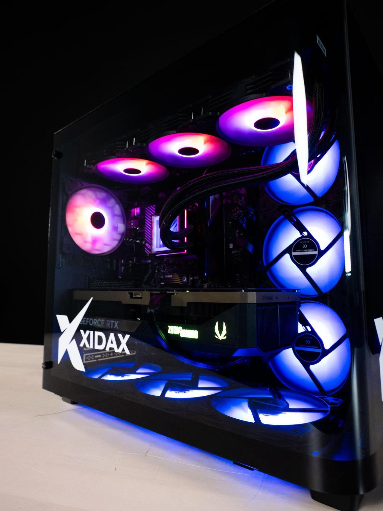 Alt view image 5 of 7 - Xidax X6 XEN BLACK Gaming PC Ryzen 7 7800X3D 8c (up to 5.0 GHz)- NVIDIA GeForce RTX 5070Ti - 32GB DDR5 5600MHz - 2TB M.2 NVMe - Genuine Windows 11 Home - WIFI - Assembled & Serviced Utah USA