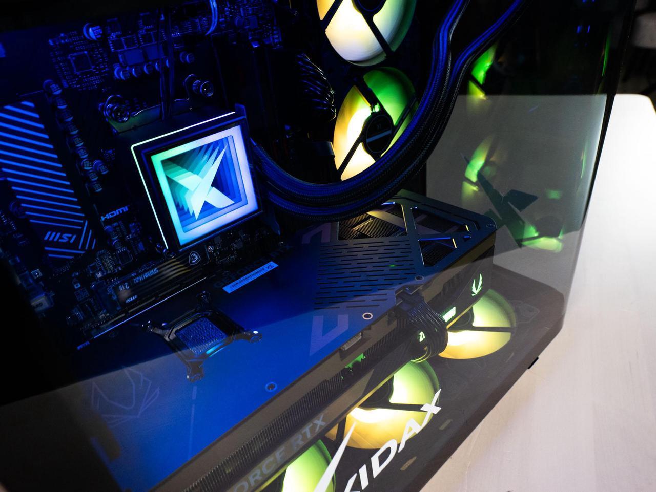 Alt view image 8 of 7 - Xidax X6 XEN BLACK Gaming PC Ryzen 7 7800X3D 8c (up to 5.0 GHz)- NVIDIA GeForce RTX 5070Ti - 32GB DDR5 5600MHz - 2TB M.2 NVMe - Genuine Windows 11 Home - WIFI - Assembled & Serviced Utah USA