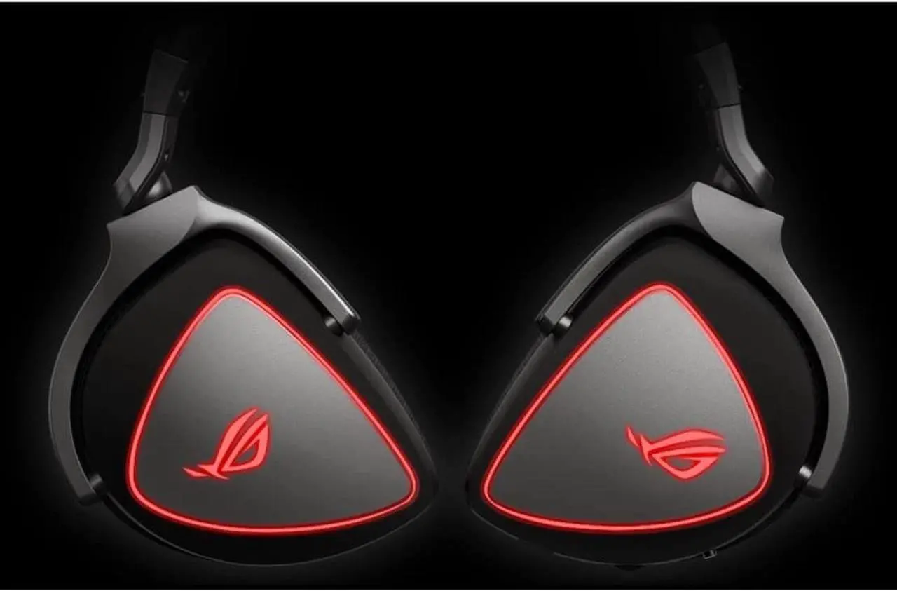 Alt view image 4 of 6 - ASUS ROG Delta Origin Gaming Headset | Discord Certified Microphone, USB-C, Customizable LED Lighting, Compatible with Laptop, Nintendo Switch, Gaming Consoles, Smartphones and Smart Devices