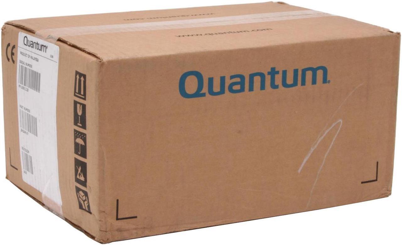 Alt view image 5 of 5 - Quantum BHBAM-EY Black 320GB Internal SATA Interface DLT-V4 Tape Drive