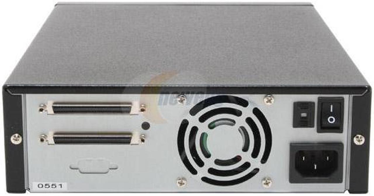 Alt view image 2 of 4 - Quantum BHBBX-EY Black 320GB External Ultra 160 SCSI Interface DLT-V4 Tape Drive