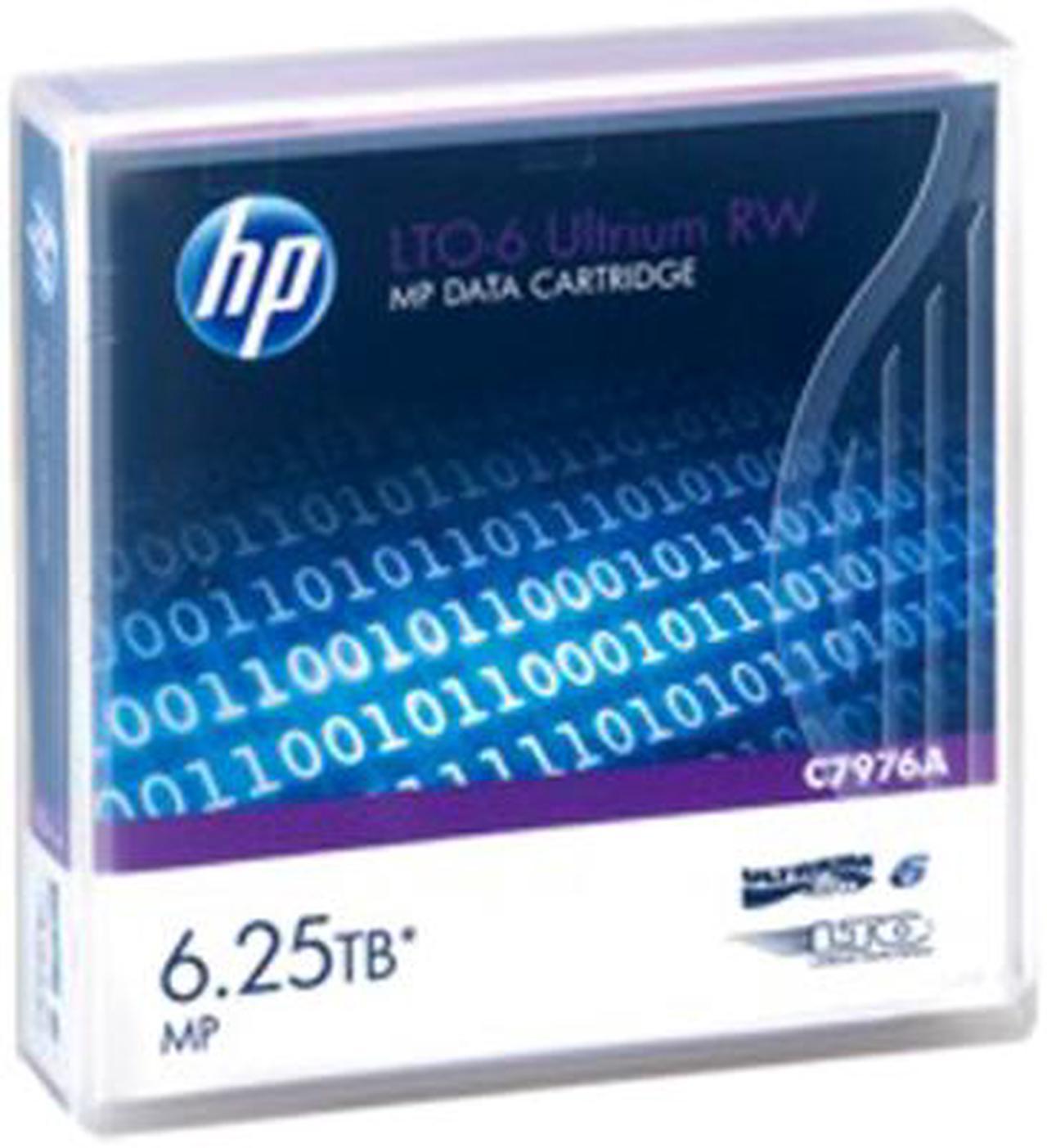 HP LTO-6 Ultrium 6.25TB MP RW Data Cartridge (C7976A)