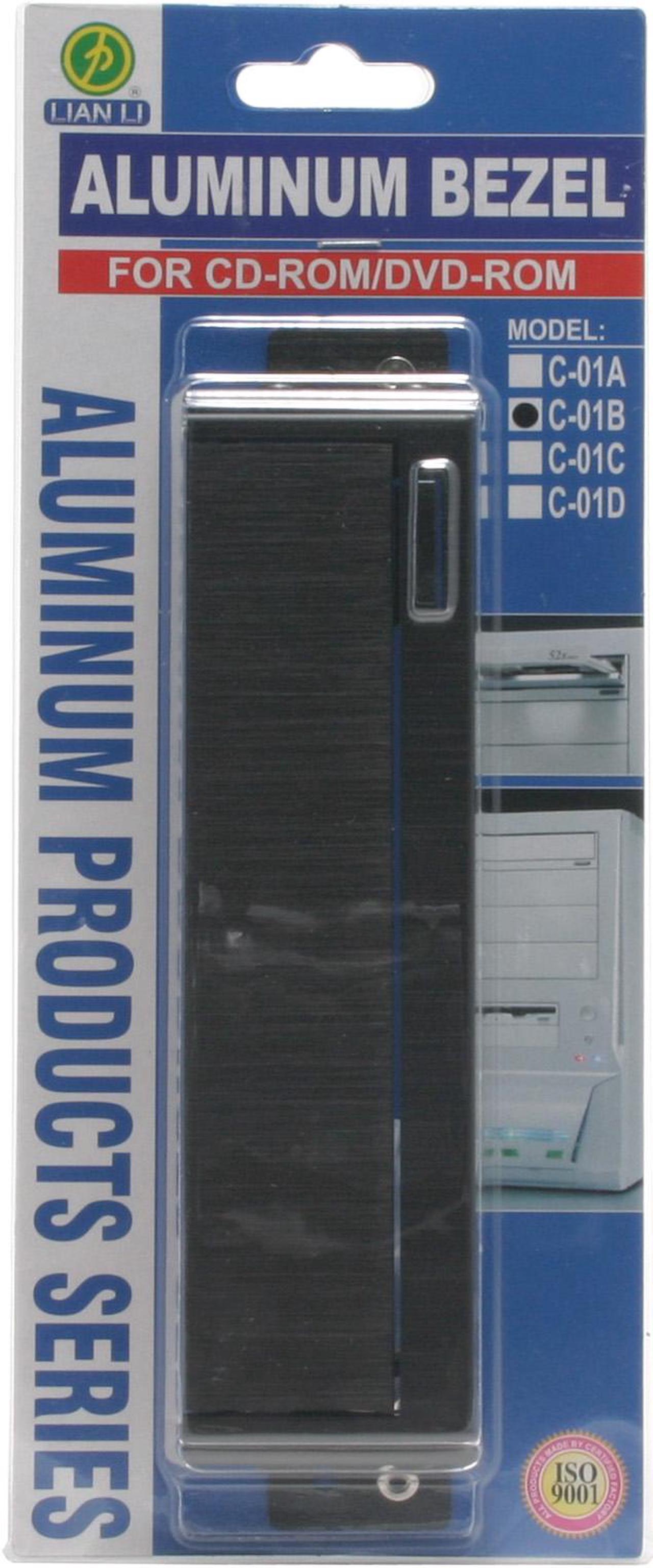 Main image of LIAN LI C-01B CD/DVD ROM Aluminum Bezel