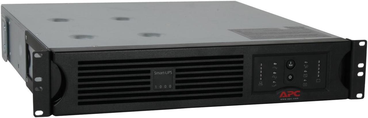 Alt view image 3 of 11 - APC Smart-UPS SUA1000RM2U 1000VA 670 Watts 6 Outlets UPS