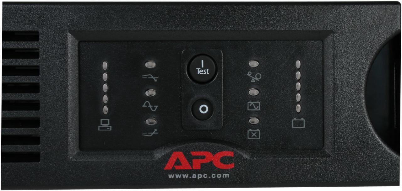 Alt view image 4 of 11 - APC Smart-UPS SUA1000RM2U 1000VA 670 Watts 6 Outlets UPS