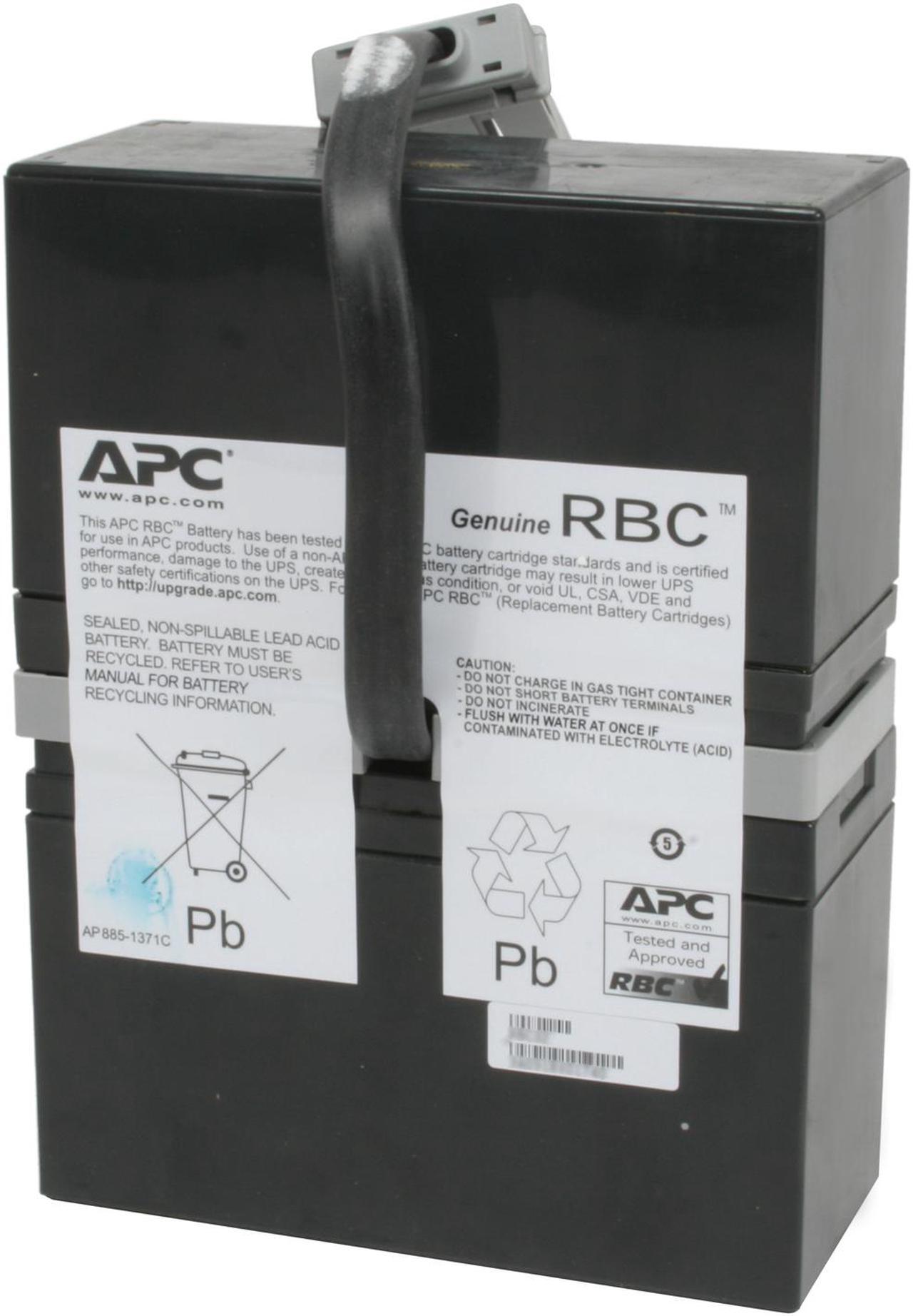 APC UPS Battery Replacement for APC Back-UPS Models BR1000, BX1000, BN1050, BN1250, BR1200, BR500, BR800, BR900, BX1200, BX800, BX900 and select others (RBC32)