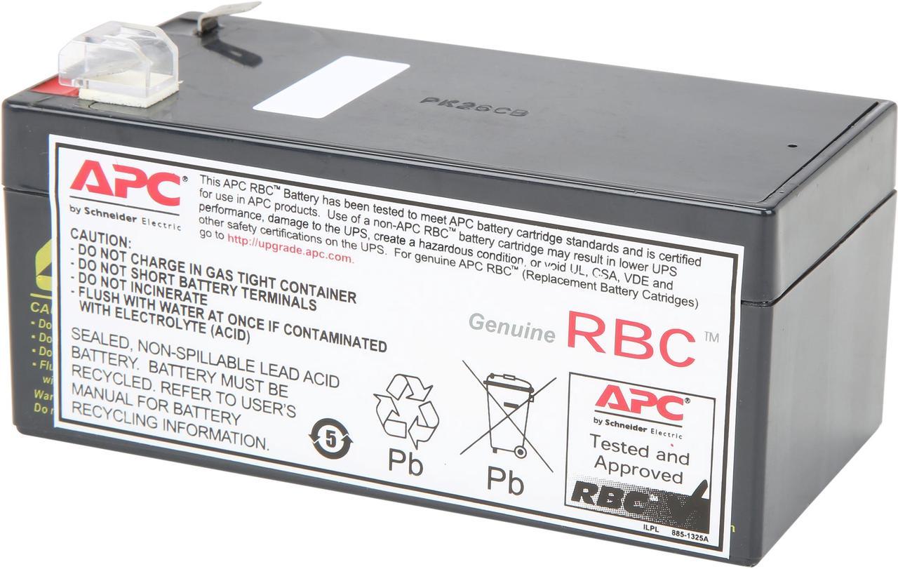 APC UPS Battery Replacement for APC Back-UPS models BE350G (RBC35)