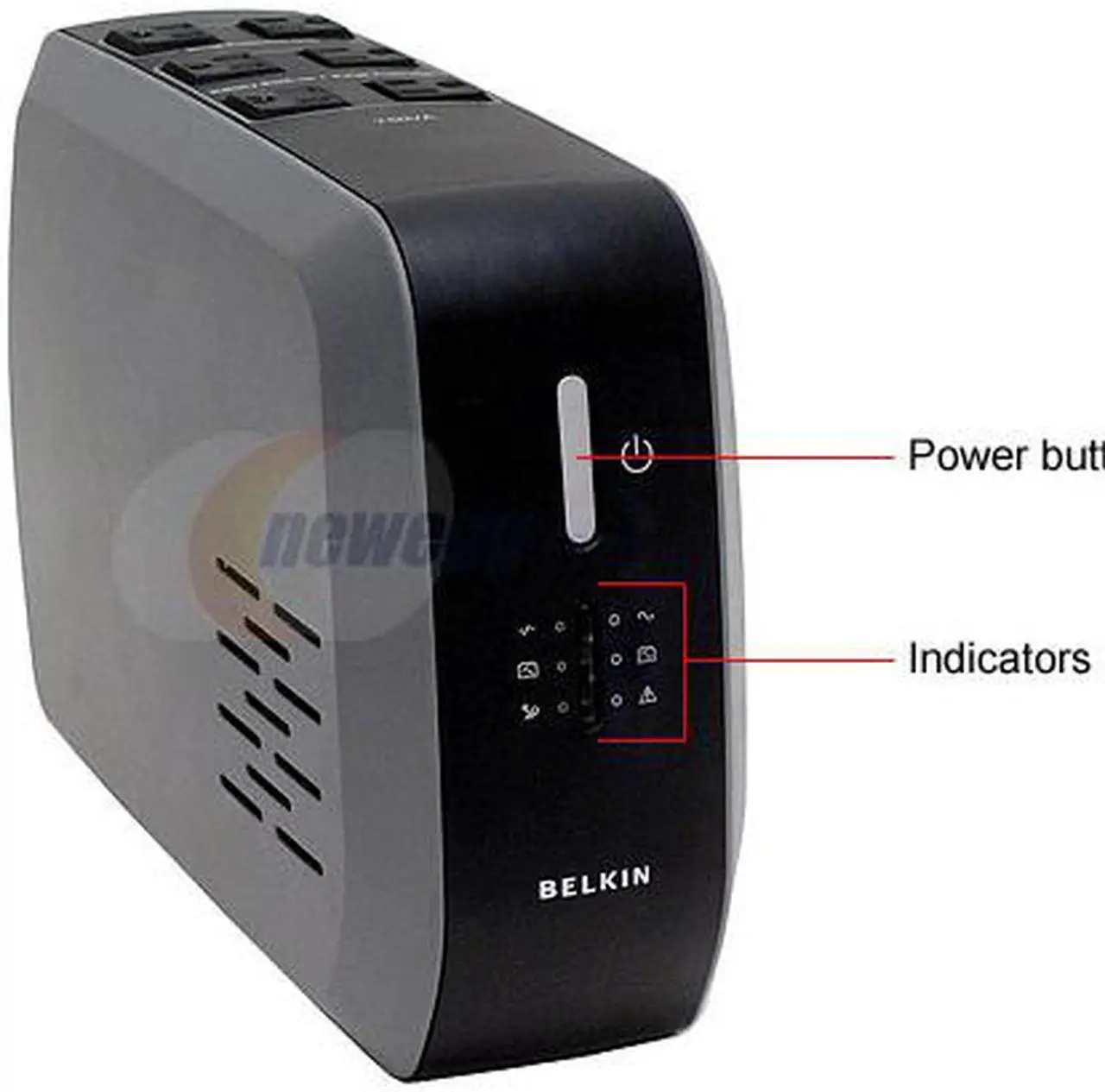 BELKIN F6B750AVR Battery Backup with Broadband Surge Protection