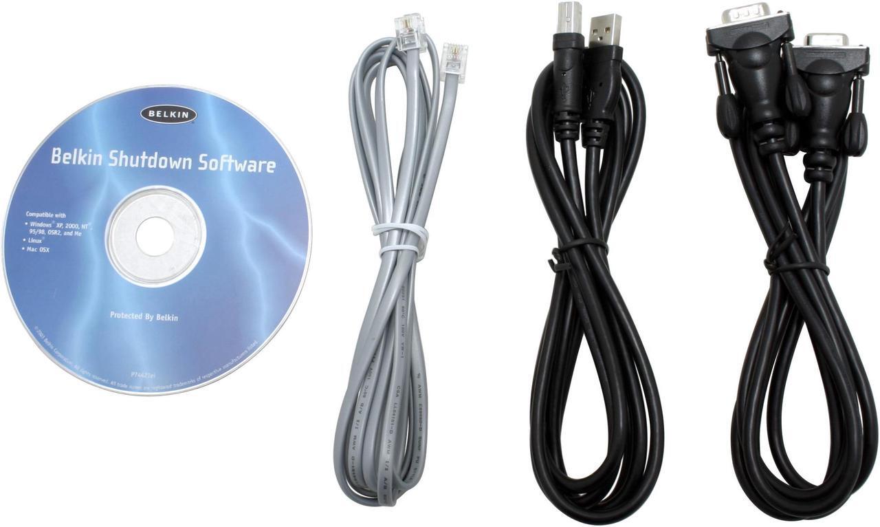 Alt view image 7 of 9 - BELKIN F6C1500-TW-RK 1500VA 830 Watts 8 Outlets UPS