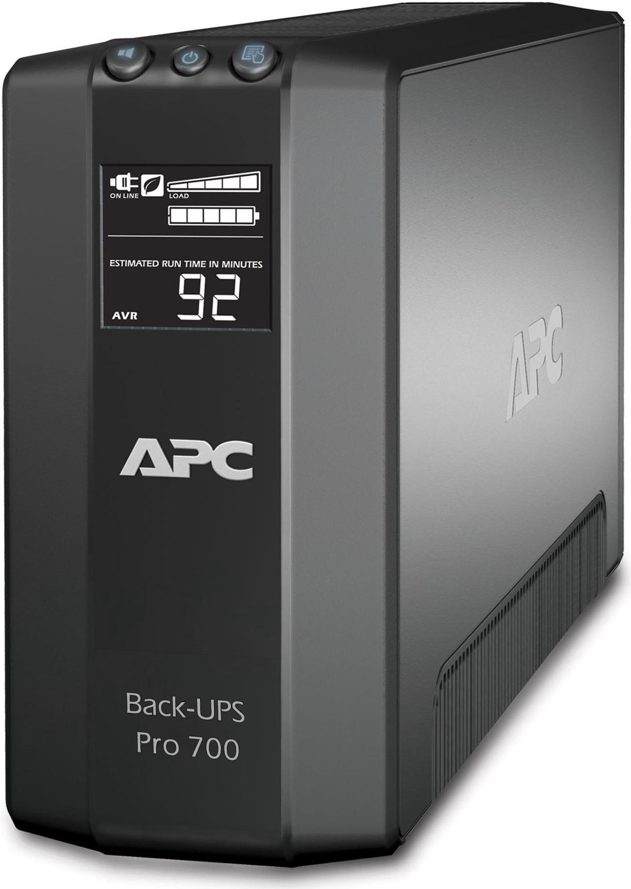 APC BR700G Back-UPS Pro 700VA 6-outlet Uninterruptible Power Supply (UPS)