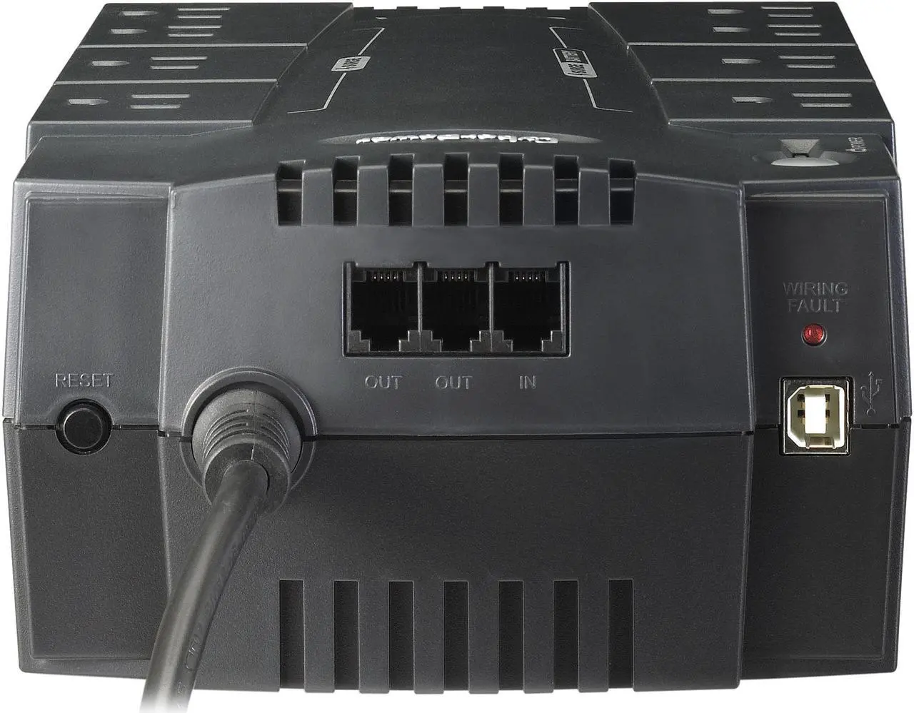 Alt view image 3 of 5 - CyberPower Standby Series CP425SLG 425 VA 255 Watts 8 Outlets UPS