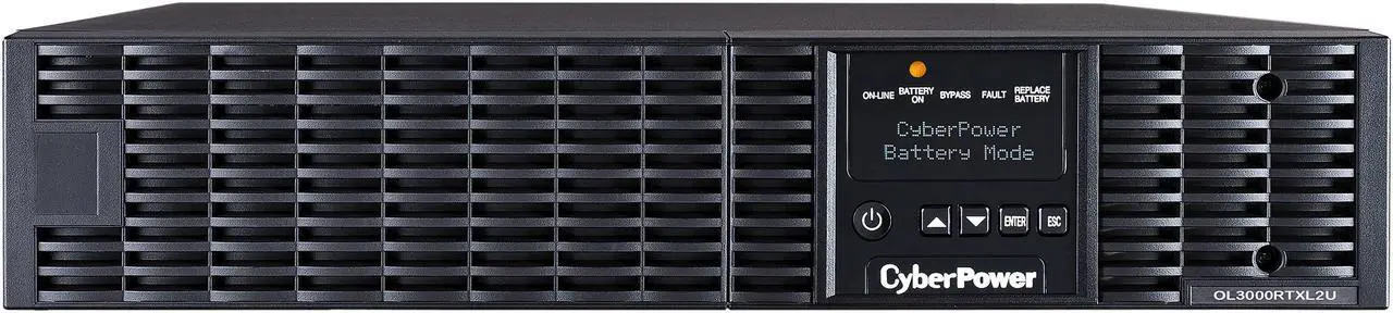 Alt view image 2 of 7 - CyberPower Smart App Online OL3000RTXL2U 3000VA 100-125V Pure Sine Wave LCD Rack/Tower UPS
