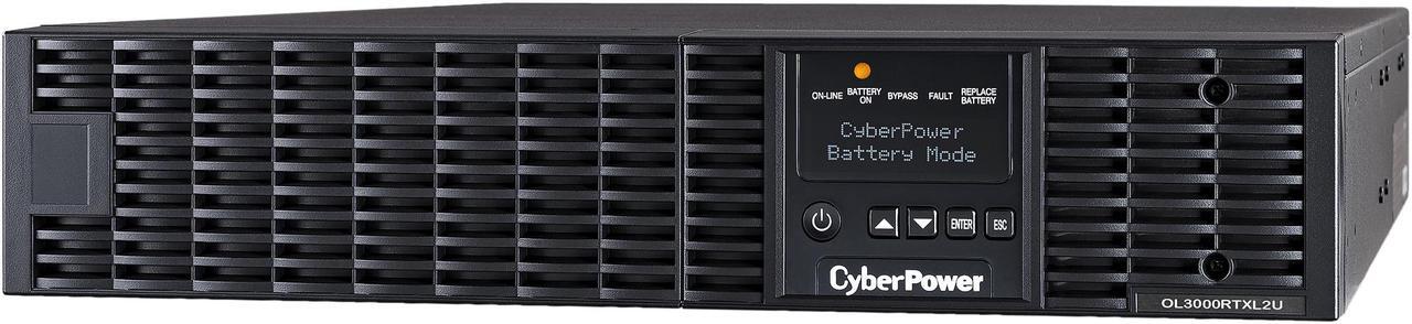 Alt view image 3 of 7 - CyberPower Smart App Online OL3000RTXL2U 3000VA 100-125V Pure Sine Wave LCD Rack/Tower UPS