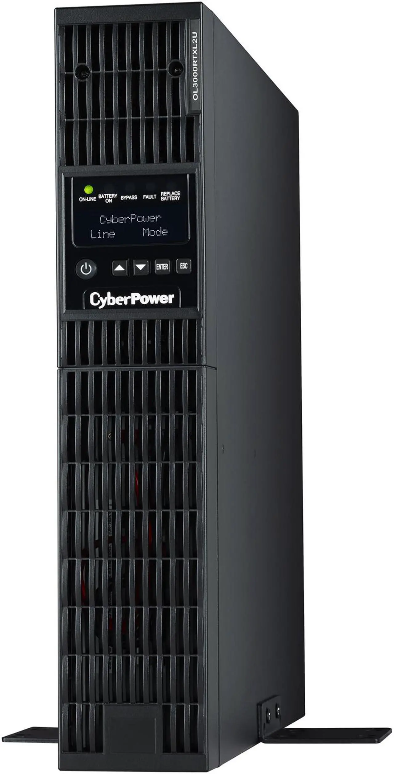 Alt view image 7 of 7 - CyberPower Smart App Online OL3000RTXL2U 3000VA 100-125V Pure Sine Wave LCD Rack/Tower UPS