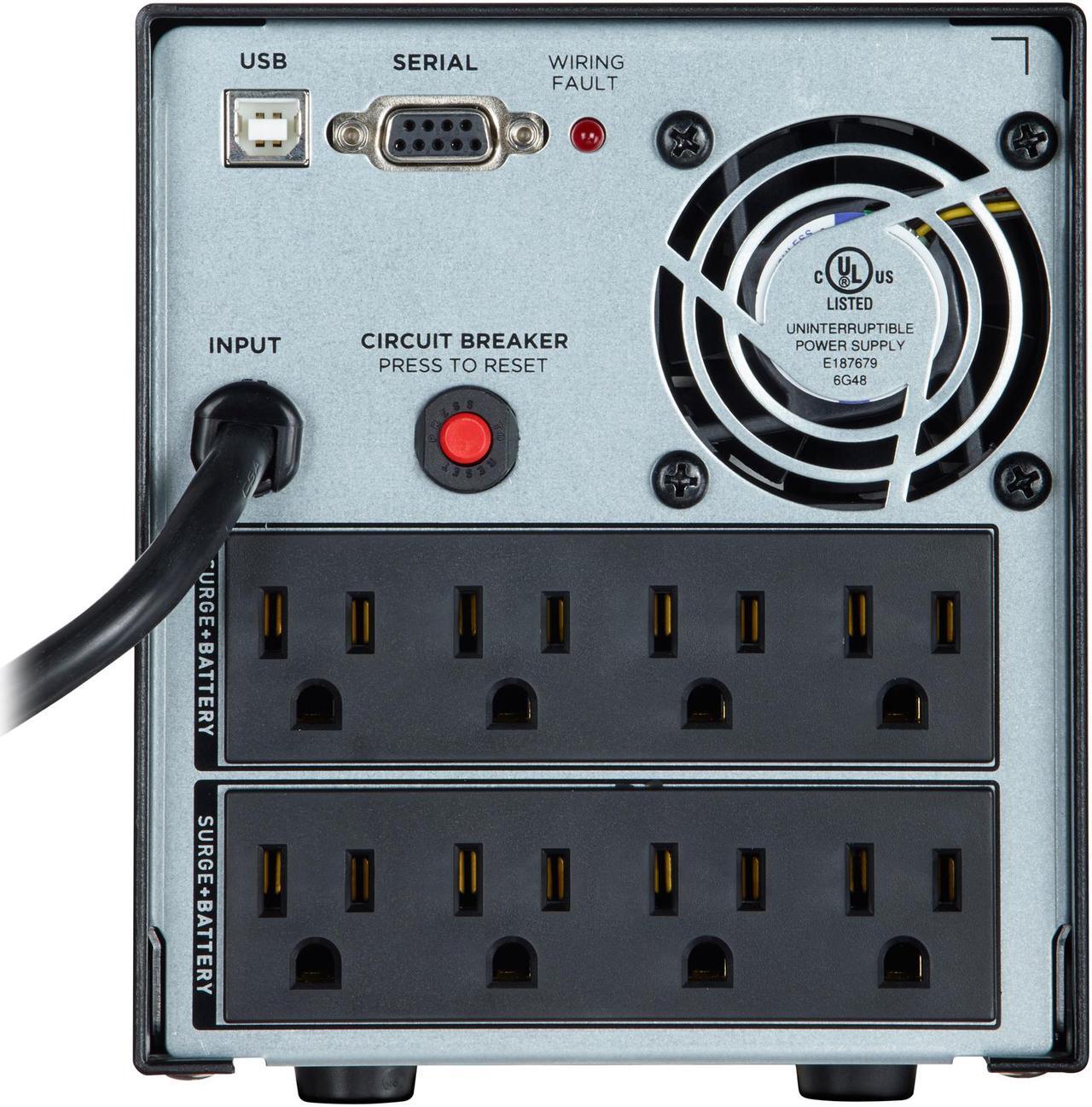 Alt view image 5 of 4 - CyberPower PFC Sinewave Series OR1000PFCLCD 1000 VA 700 Watts 8 Outlets UPS