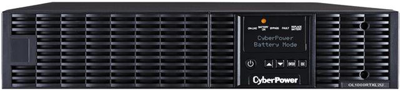 CyberPower Smart App Online OL1000RTXL2UN 1000VA Rack/Tower UPS