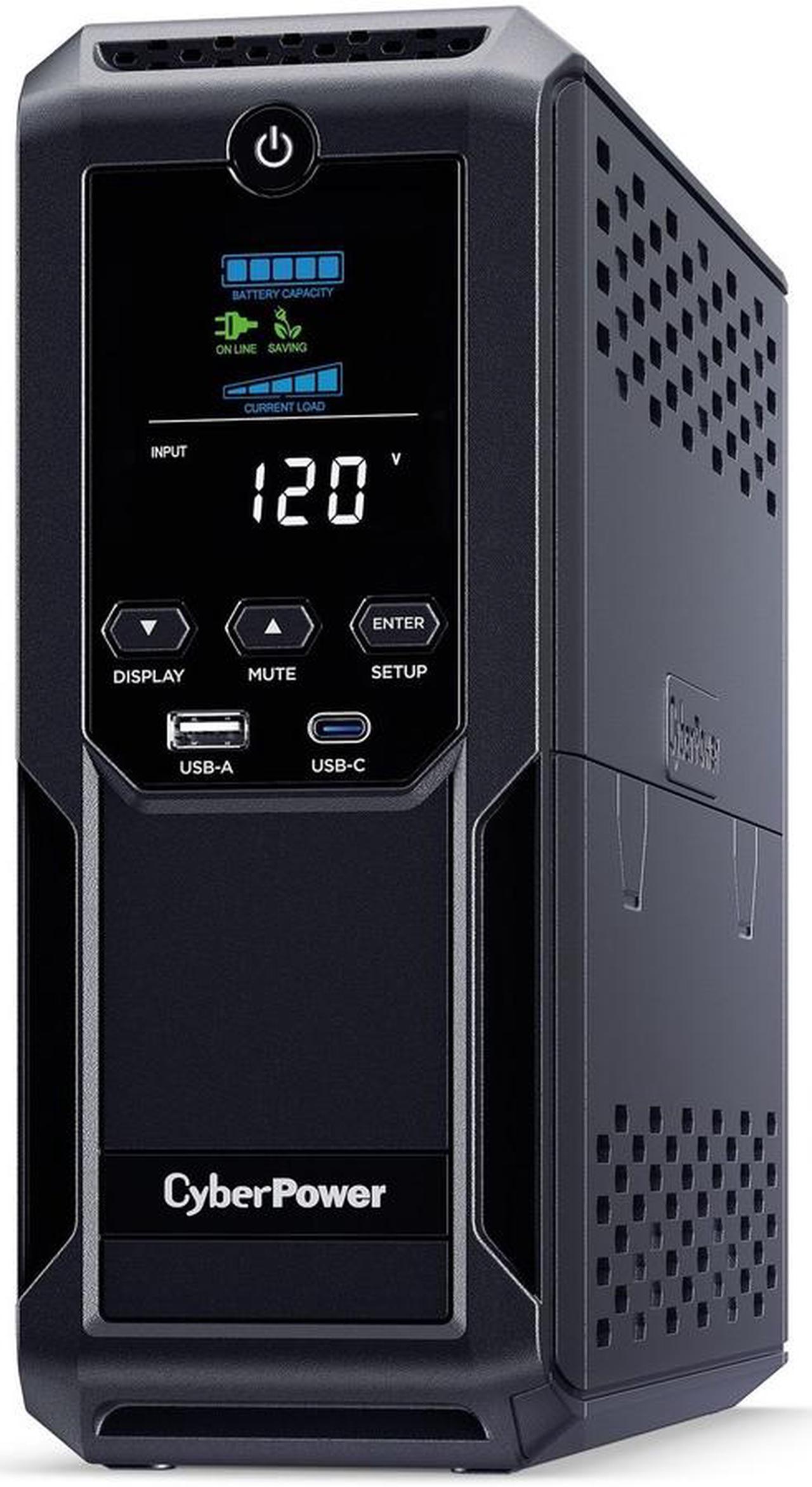 CyberPower Intelligent LCD UPS CP1350AVRLCD3 1350VA Mini-tower UPS