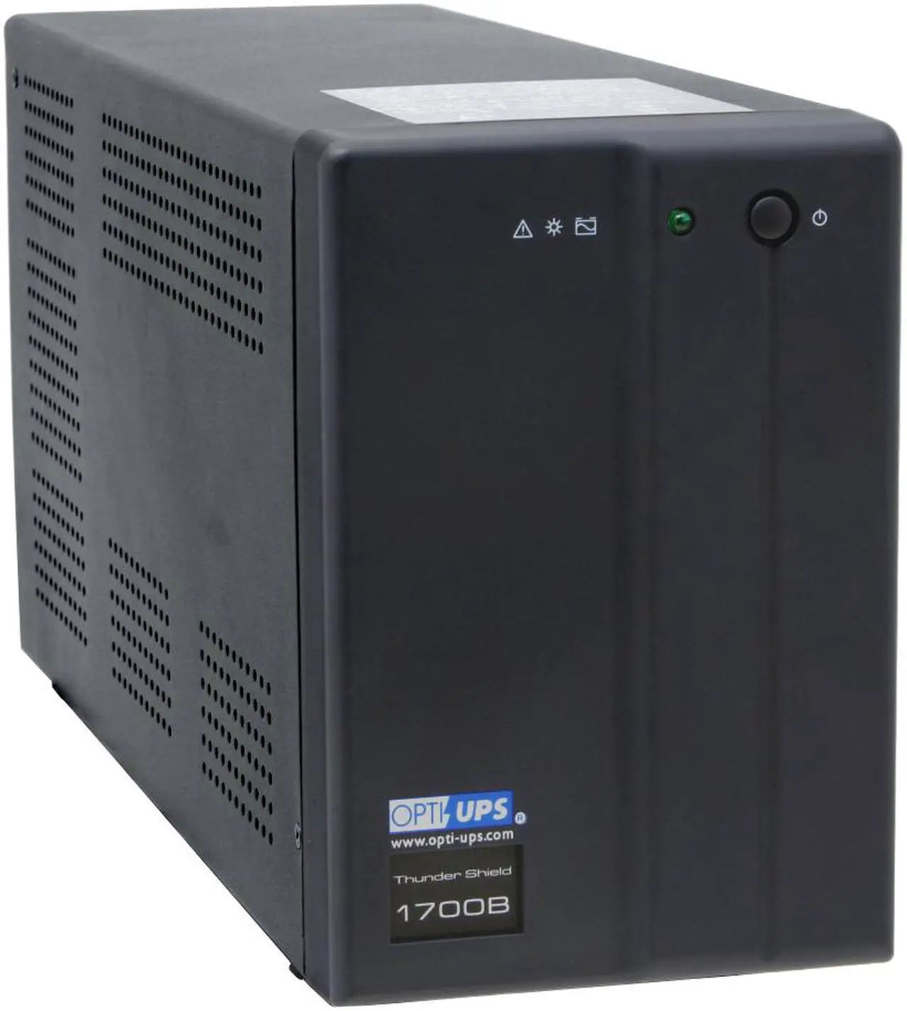 Main image of OPTI-UPS Thunder Shield TS1700B 1500 VA 900W Line Interactive w/ AVR 5 Outlets Black UPS