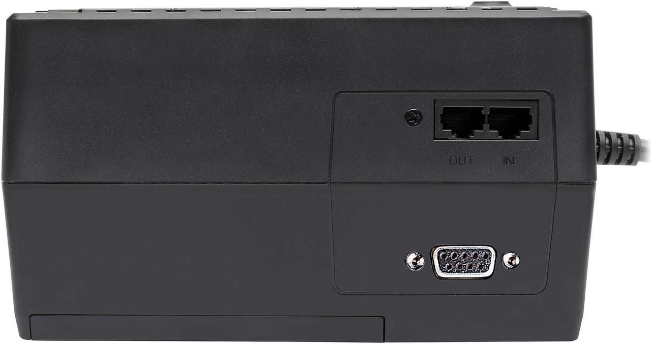 Alt view image 5 of 5 - Tripp Lite Internet Office 120V 350 VA 180 Watts Standby UPS, 6 Outlets (NEMA 5-15R), 5-15P Plug, DB9, Tel/DSL (INTERNET350SER)
