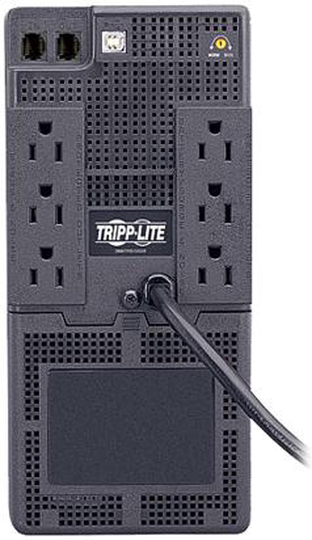Alt view image 2 of 2 - Tripp Lite SMART750USB Smart Pro 750 VA 450 Watts 6 Outlets Tower Line Interactive UPS
