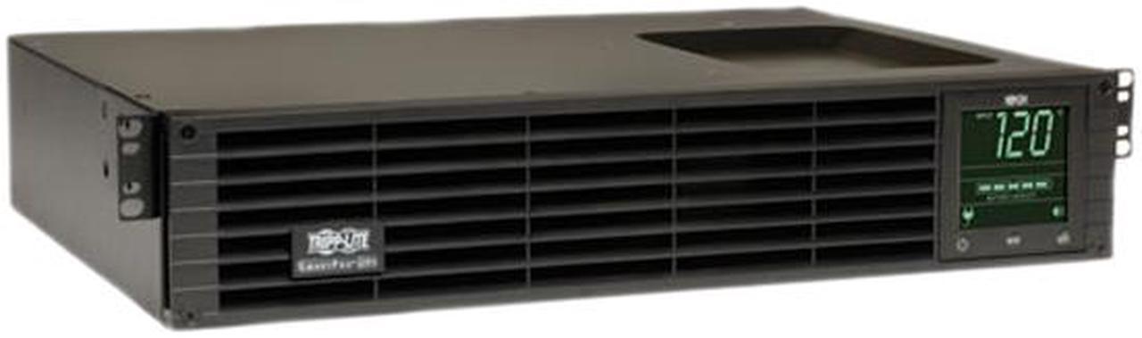 Tripp Lite SMART1500RMXL2UA 1500VA 1350W UPS Smart Rackmount AVR LCD 120V USB DB9 SNMP 2URM, 8 Outlets