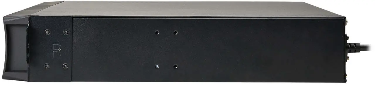 Alt view image 5 of 10 - Tripp Lite series SmartOnline 750VA 675W 120V Double-Conversion Sine Wave UPS - 8 Outlets, Extended Run, Network Card Option, LCD, USB, DB9, 2U Rack/Tower (SU750RTXLCD2U)