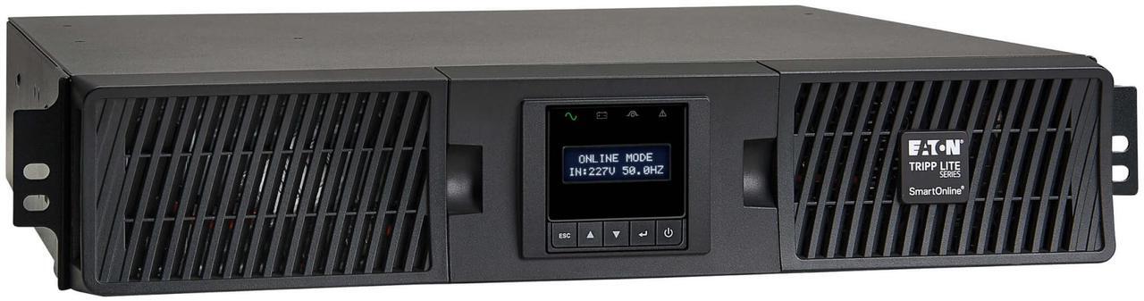 Main image of Tripp Lite series SmartOnline 1500VA 1350W 208/230V Double-Conversion UPS - 8 Outlets, Extended Run, Network Card Option, LCD, USB, DB9, 2U Rack/Tower (SUINT2200LCD2U)