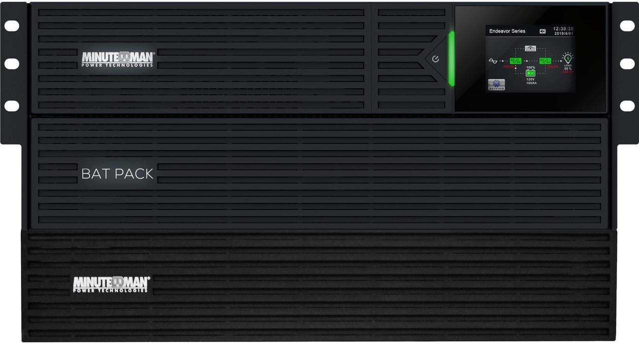 Main image of Minuteman ED5KRT-5KTF UPS Online 208 - 240V - 4.5KW - 5KVA - 120V Rack/Tower Endeavor 5-10KVA SE