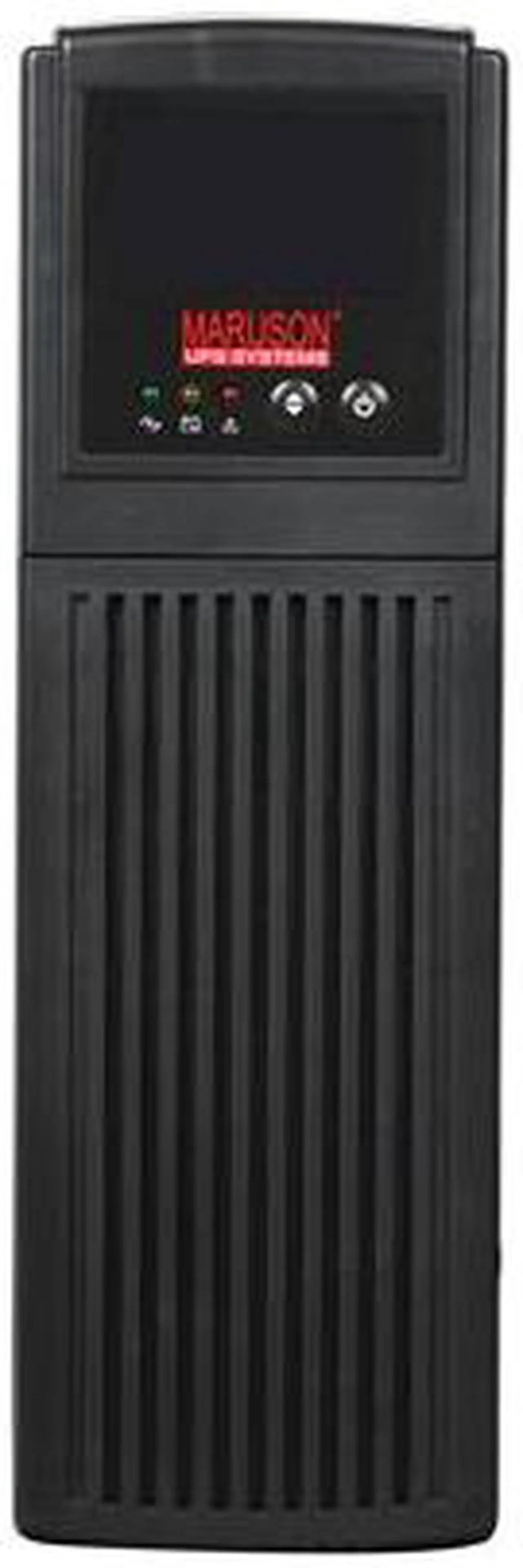 Alt view image 2 of 5 - MARUSON Tower Series TOW-1800LCD 1600 VA 8 Outlets UPS BATTERY BACKUP